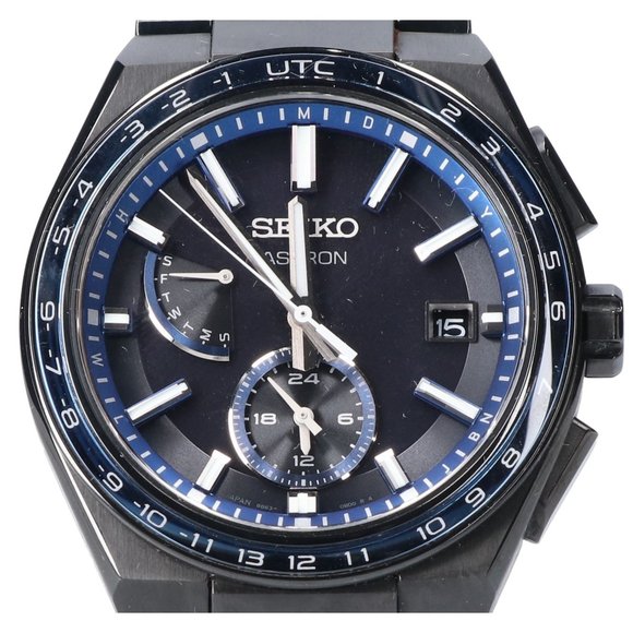 Seiko Astron SBXY041 NEXTER Solar Radio Titanium  Watch